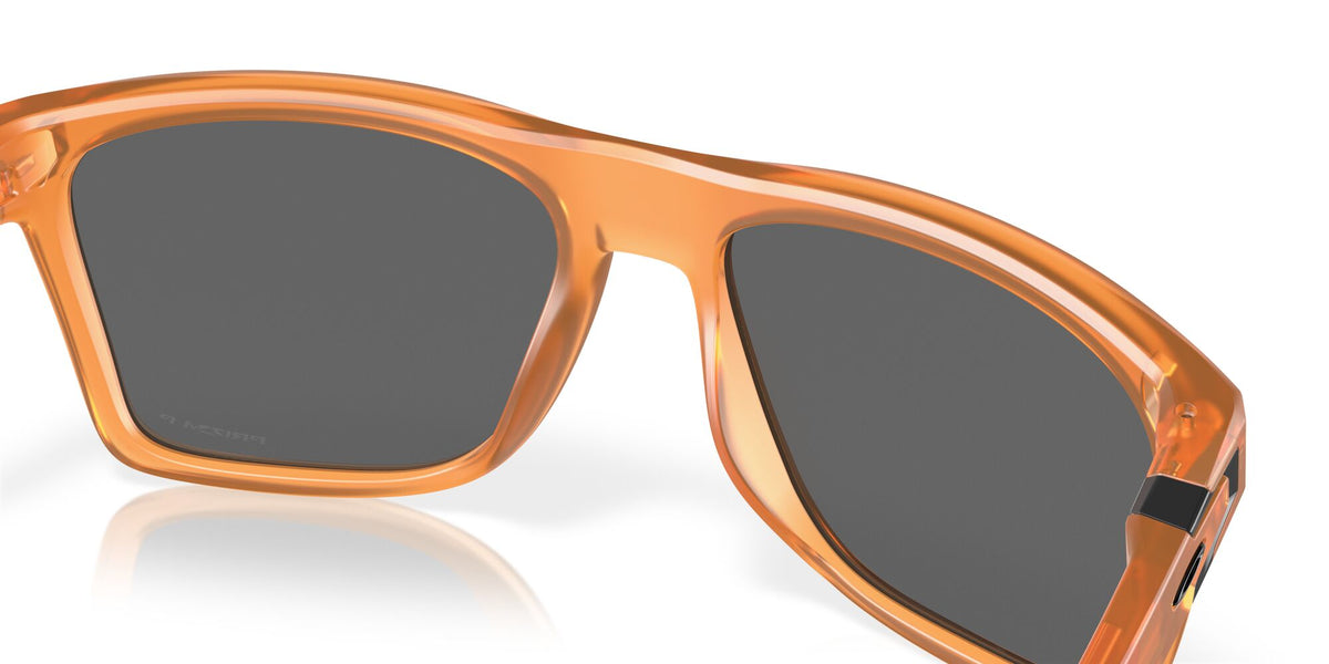 Oakley Leffingwell 0OO9100 910019 57 Matte Transparent Ginger / Prizm Black Polarized