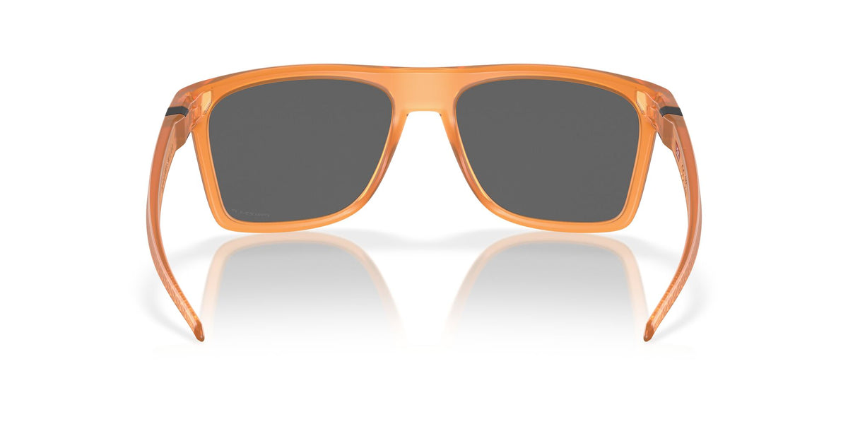 Oakley Leffingwell 0OO9100 910019 57 Matte Transparent Ginger / Prizm Black Polarized