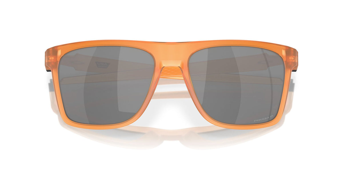 Oakley Leffingwell 0OO9100 910019 57 Matte Transparent Ginger / Prizm Black Polarized