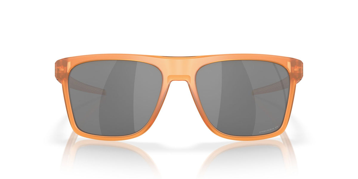 Oakley Leffingwell 0OO9100 910019 57 Matte Transparent Ginger / Prizm Black Polarized