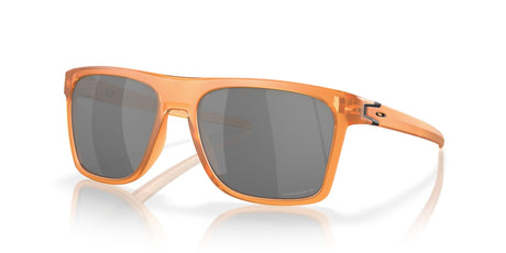 Oakley Leffingwell 0OO9100 910019 57 Matte Transparent Ginger / Prizm Black Polarized