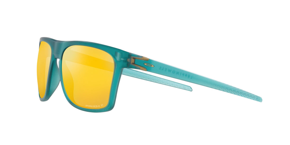 Oakley Leffingwell 0OO9100 910006 57 Matte Artic Surf / Prizm 24K Polarized 57 / Plastic / Plastic