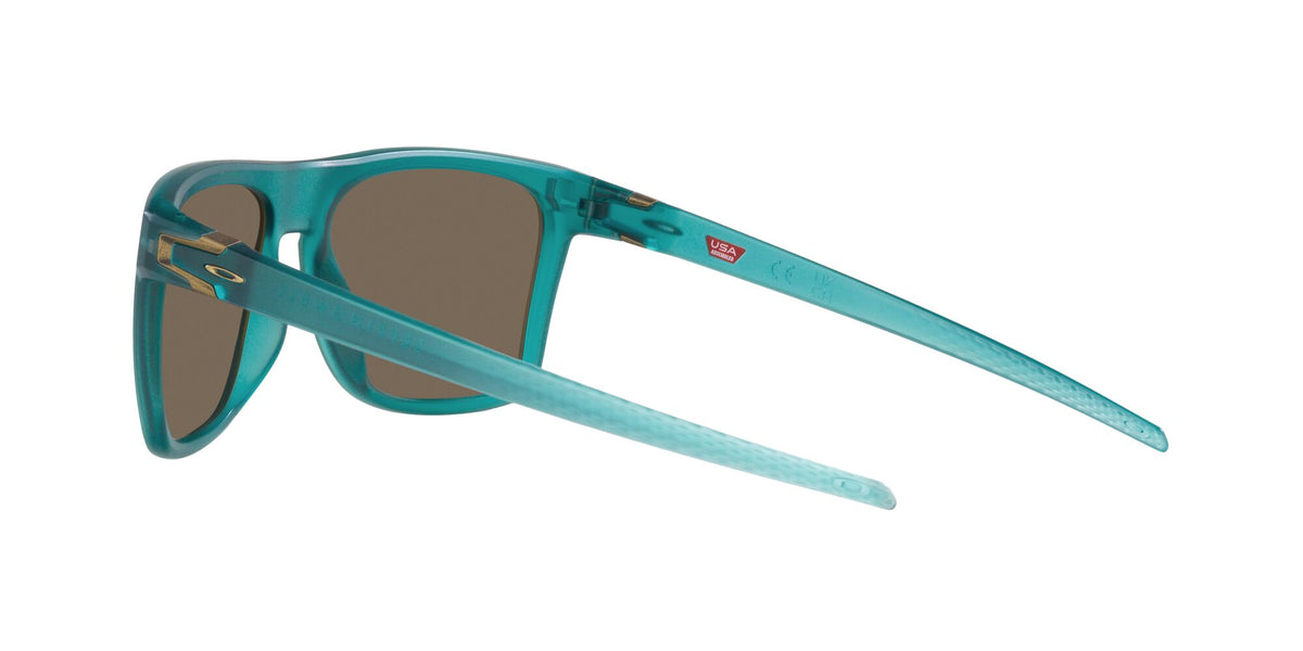 Oakley Leffingwell 0OO9100 910006 57 Matte Artic Surf / Prizm 24K Polarized 57 / Plastic / Plastic
