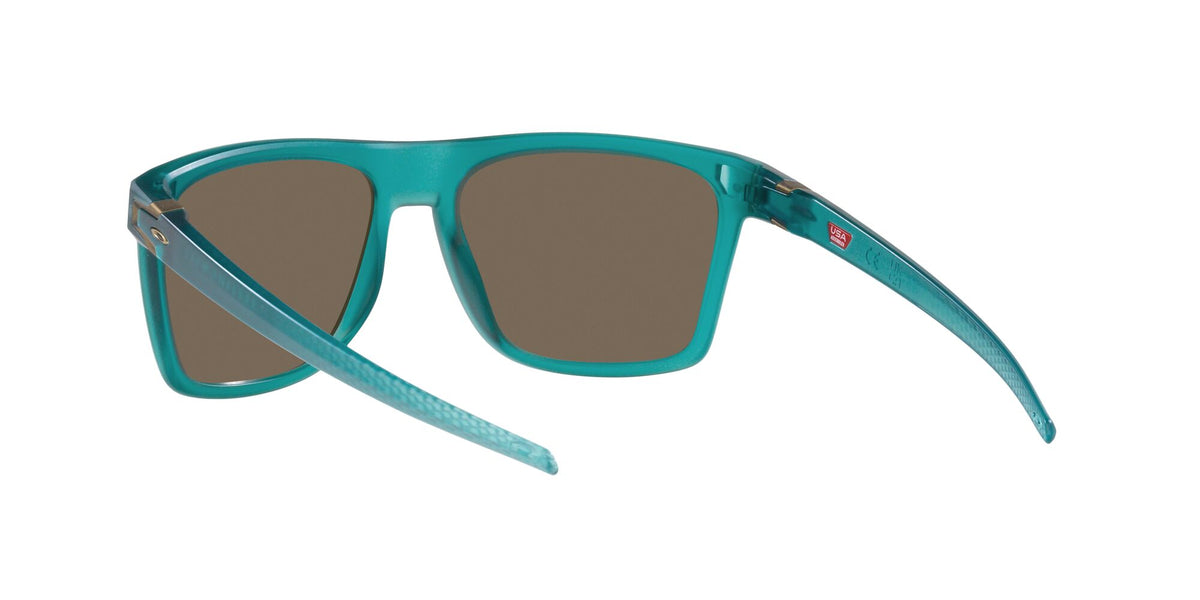 Oakley Leffingwell 0OO9100 910006 57 Matte Artic Surf / Prizm 24K Polarized 57 / Plastic / Plastic