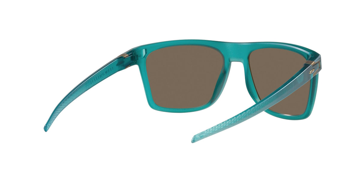 Oakley Leffingwell 0OO9100 910006 57 Matte Artic Surf / Prizm 24K Polarized 57 / Plastic / Plastic