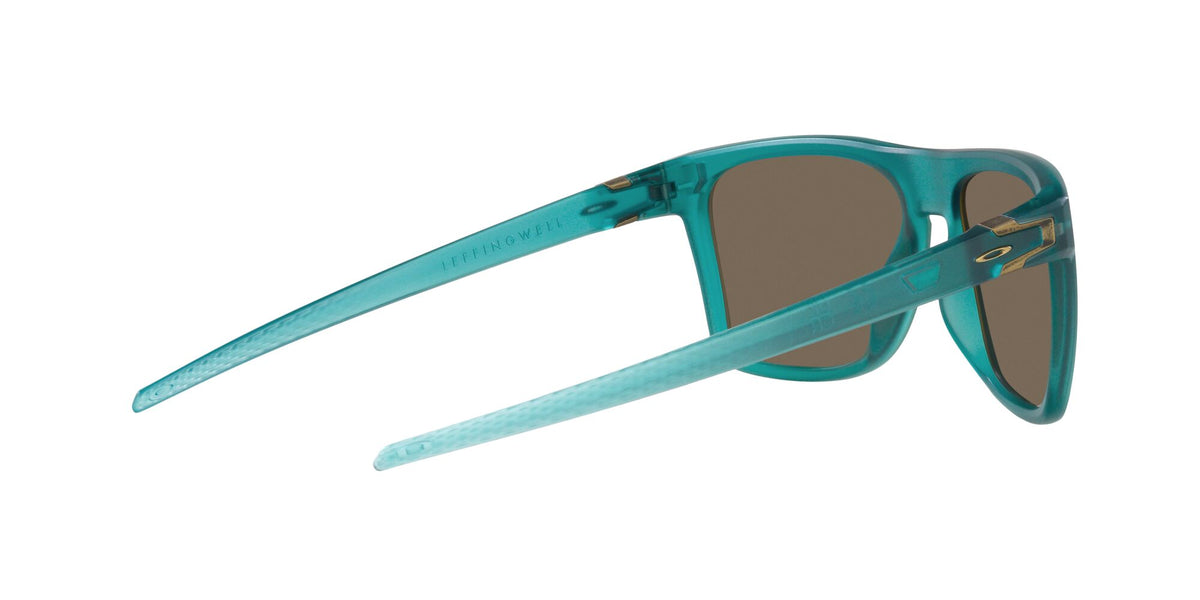 Oakley Leffingwell 0OO9100 910006 57 Matte Artic Surf / Prizm 24K Polarized 57 / Plastic / Plastic