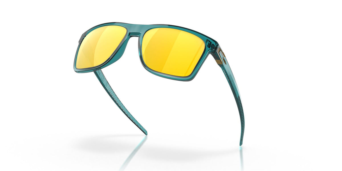 Oakley Leffingwell 0OO9100 910006 57 Matte Artic Surf / Prizm 24K Polarized 57 / Plastic / Plastic