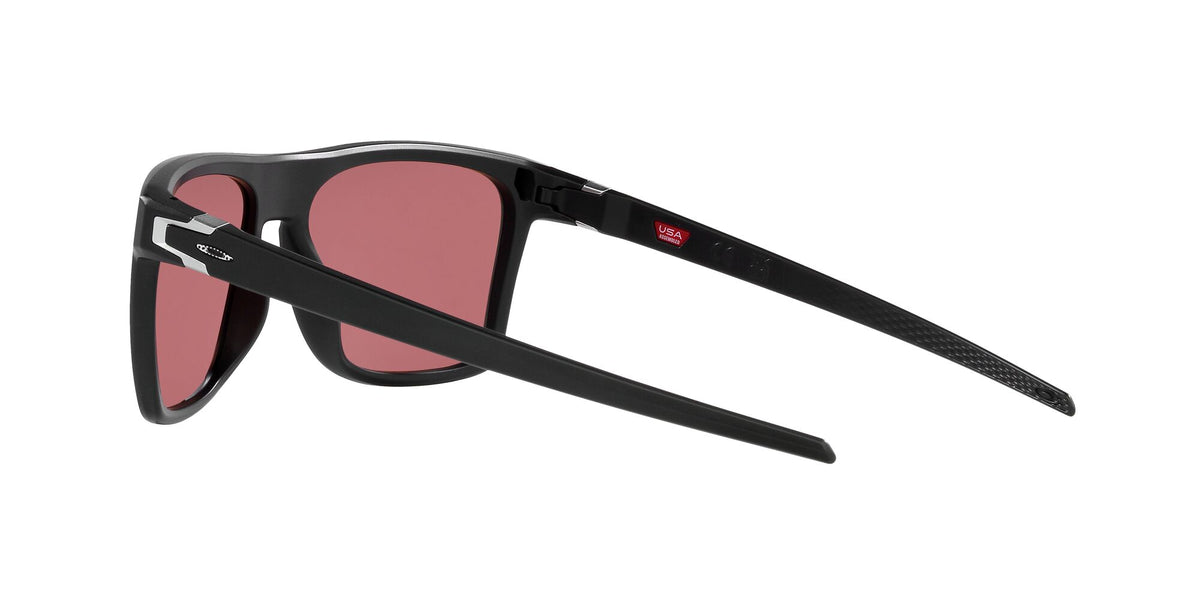 Oakley Leffingwell 0OO9100 910009 57 Matte Black / Prizm Dark Golf 57 / Polycarbonate / O_matter / Injected