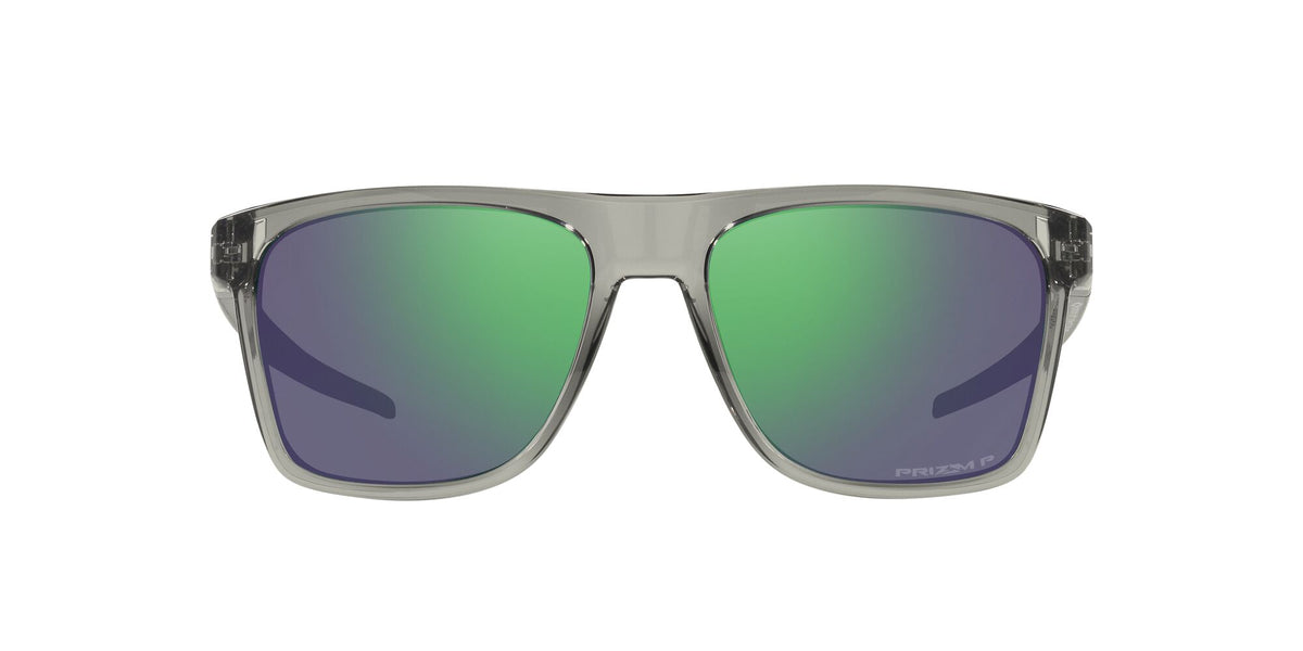Oakley Leffingwell 0OO9100 910010 57 Grey Ink / Prizm Jade Polarized 57 / Polycarbonate / O_matter / Injected