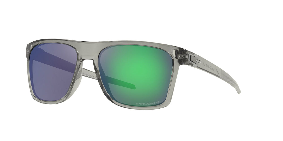 Oakley Leffingwell 0OO9100 910010 57 Grey Ink / Prizm Jade Polarized 57 / Polycarbonate / O_matter / Injected