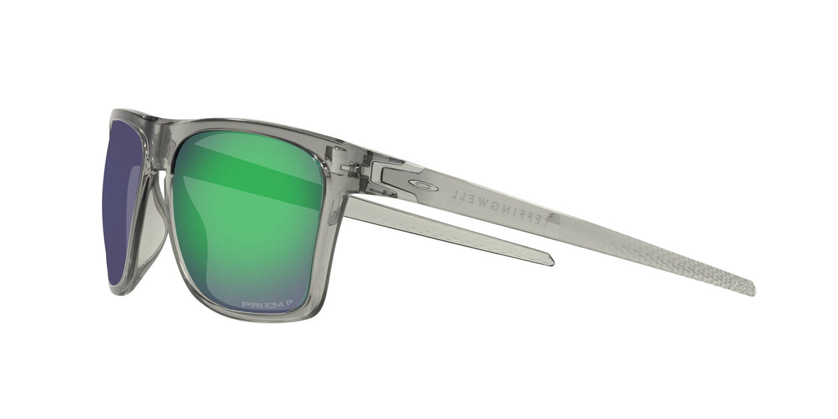 Oakley Leffingwell 0OO9100 910010 57 Grey Ink / Prizm Jade Polarized 57 / Polycarbonate / O_matter / Injected