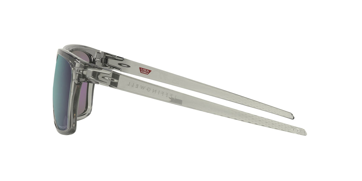 Oakley Leffingwell 0OO9100 910010 57 Grey Ink / Prizm Jade Polarized 57 / Polycarbonate / O_matter / Injected