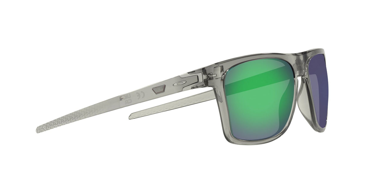 Oakley Leffingwell 0OO9100 910010 57 Grey Ink / Prizm Jade Polarized 57 / Polycarbonate / O_matter / Injected