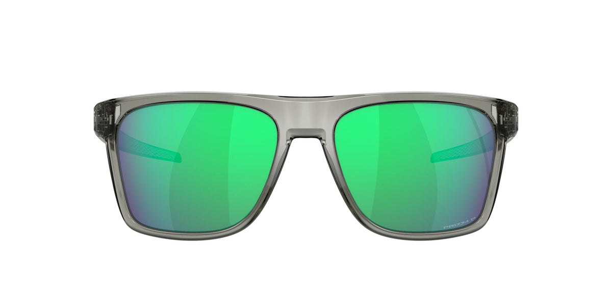 Oakley Leffingwell 0OO9100 910010 57 Grey Ink / Prizm Jade Polarized 57 / Polycarbonate / O_matter / Injected