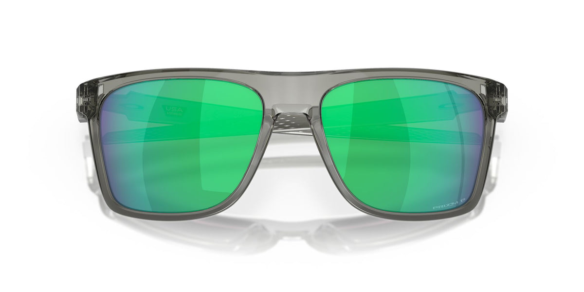 Oakley Leffingwell 0OO9100 910010 57 Grey Ink / Prizm Jade Polarized 57 / Polycarbonate / O_matter / Injected