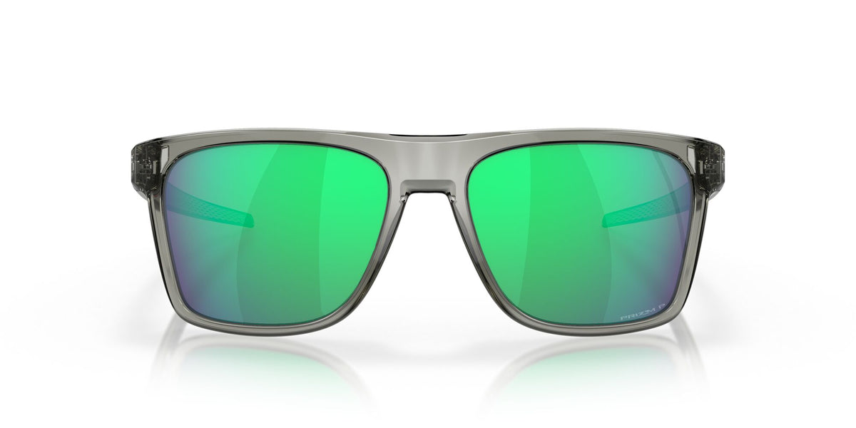 Oakley Leffingwell 0OO9100 910010 57 Grey Ink / Prizm Jade Polarized 57 / Polycarbonate / O_matter / Injected