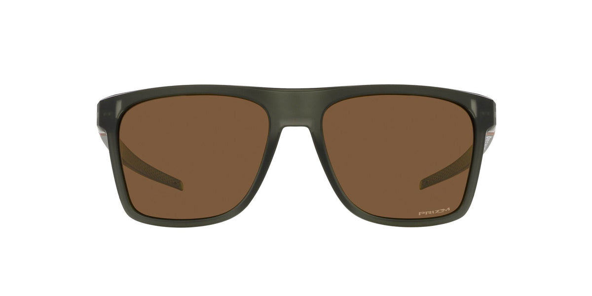 Oakley Leffingwell 0OO9100 910011 57 Matte Olive Ink / Prizm Bronze 57 / Polycarbonate / O_matter / Injected