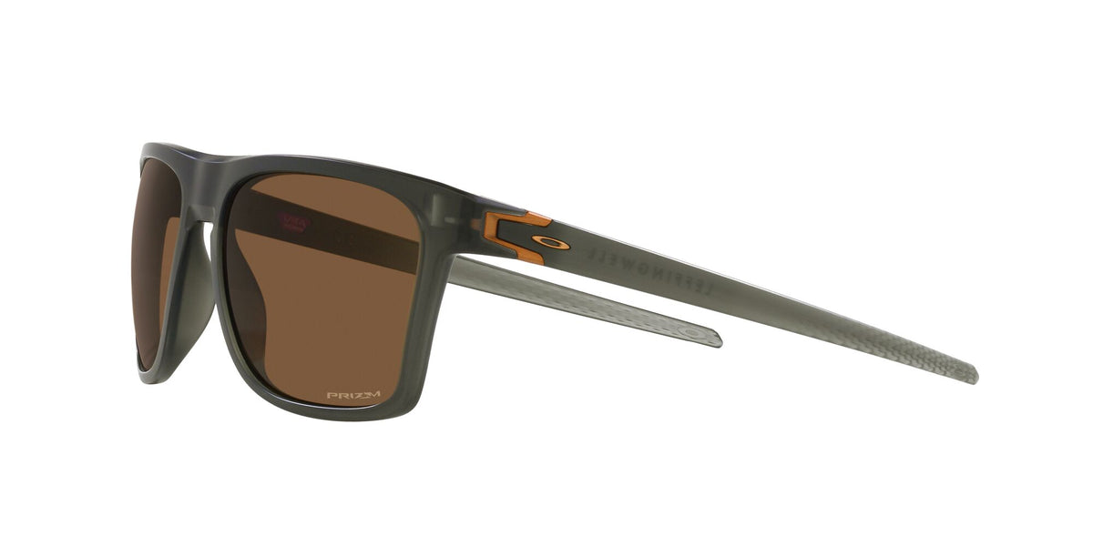 Oakley Leffingwell 0OO9100 910011 57 Matte Olive Ink / Prizm Bronze 57 / Polycarbonate / O_matter / Injected