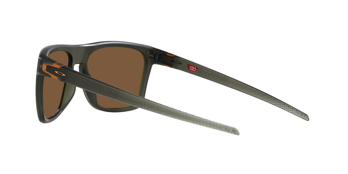 Oakley Leffingwell 0OO9100 910011 57 Matte Olive Ink / Prizm Bronze 57 / Polycarbonate / O_matter / Injected