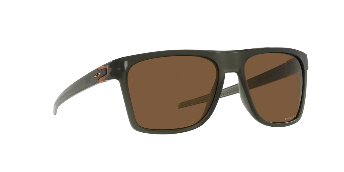 Oakley Leffingwell 0OO9100 910011 57 Matte Olive Ink / Prizm Bronze 57 / Polycarbonate / O_matter / Injected