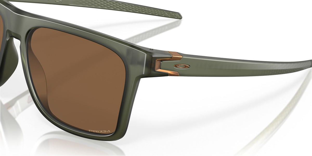 Oakley Leffingwell 0OO9100 910011 57 Matte Olive Ink / Prizm Bronze 57 / Polycarbonate / O_matter / Injected