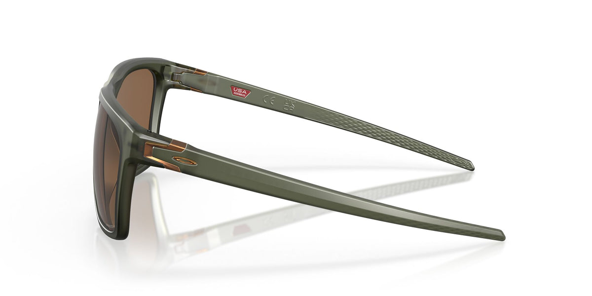 Oakley Leffingwell 0OO9100 910011 57 Matte Olive Ink / Prizm Bronze 57 / Polycarbonate / O_matter / Injected