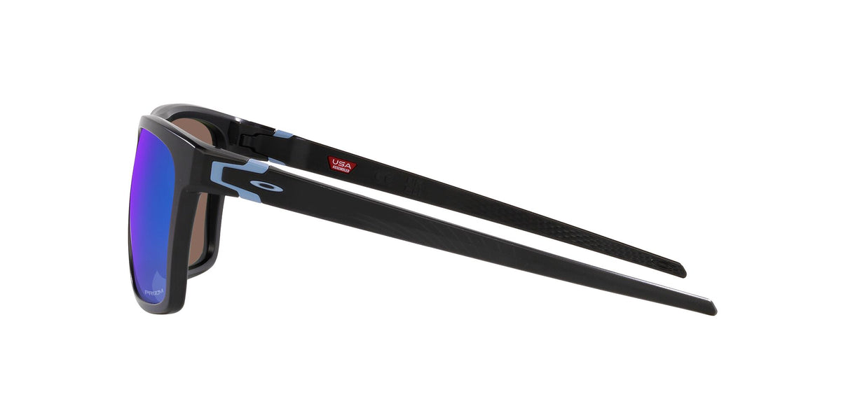 OO 9100 Oakley Leffingwell Matte Black / Prizm Sapphire 57 57 / Polycarbonate / O_matter / Injected