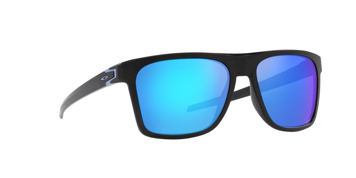 OO 9100 Oakley Leffingwell Matte Black / Prizm Sapphire 57 57 / Polycarbonate / O_matter / Injected