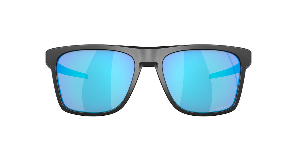 OO 9100 Oakley Leffingwell Matte Black / Prizm Sapphire 57 57 / Polycarbonate / O_matter / Injected