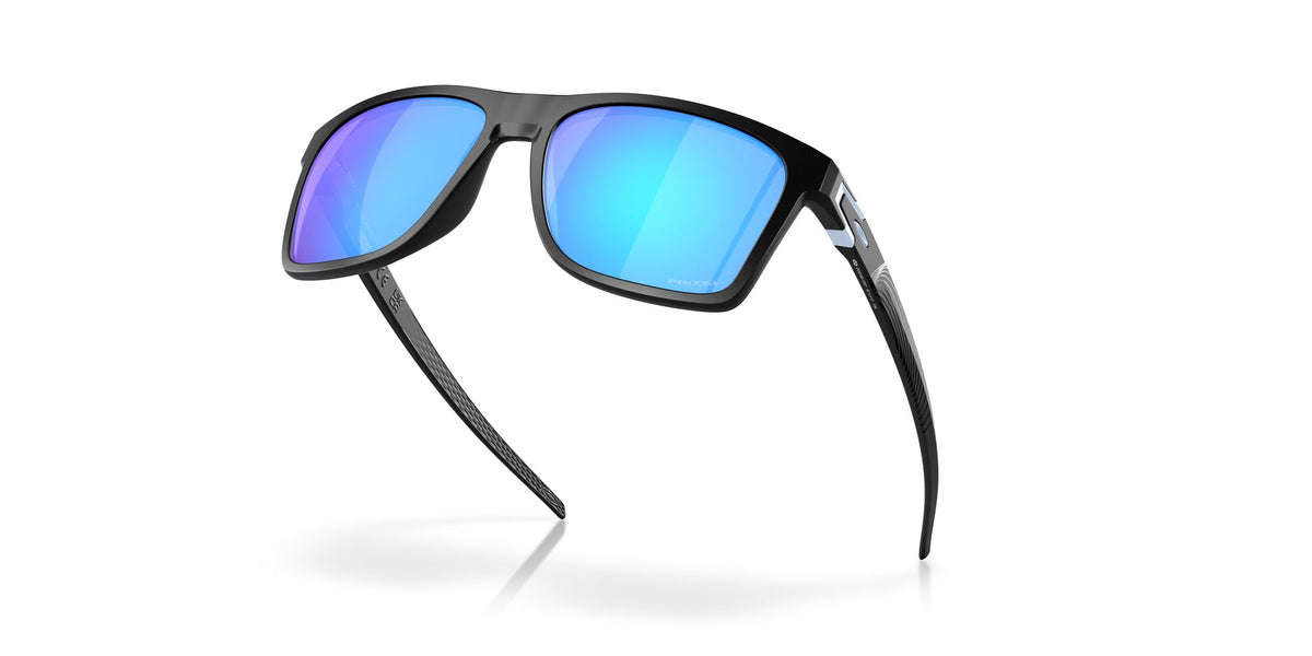 OO 9100 Oakley Leffingwell Matte Black / Prizm Sapphire 57 57 / Polycarbonate / O_matter / Injected