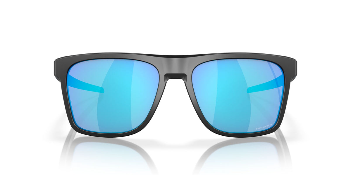 OO 9100 Oakley Leffingwell Matte Black / Prizm Sapphire 57 57 / Polycarbonate / O_matter / Injected