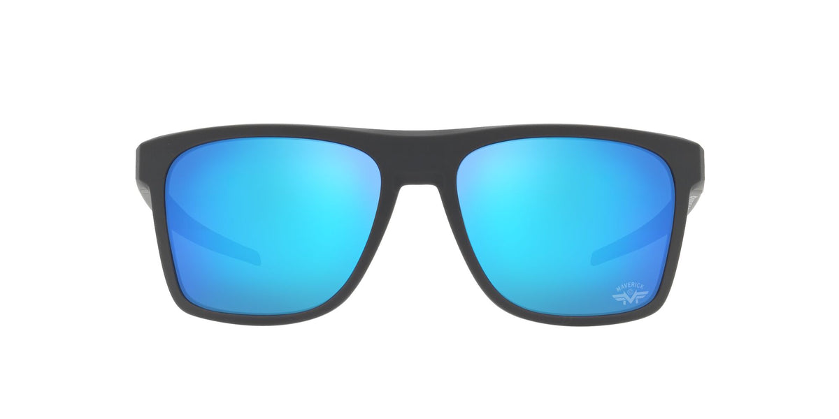 Oakley Leffingwell 0OO9100 910016 57 Matte Dark Grey / Prizm Sapphire 57 / Polycarbonate / O_matter / Injected