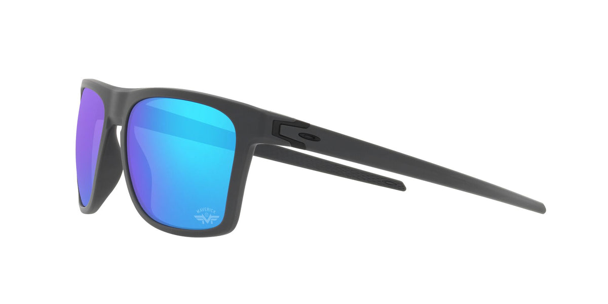 Oakley Leffingwell 0OO9100 910016 57 Matte Dark Grey / Prizm Sapphire 57 / Polycarbonate / O_matter / Injected
