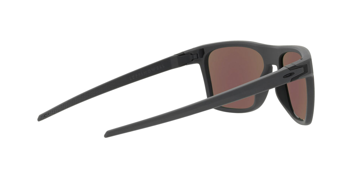 Oakley Leffingwell 0OO9100 910016 57 Matte Dark Grey / Prizm Sapphire 57 / Polycarbonate / O_matter / Injected