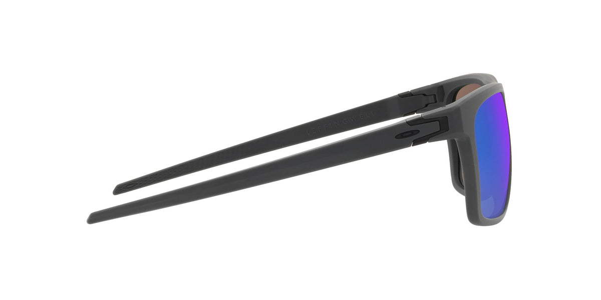 Oakley Leffingwell 0OO9100 910016 57 Matte Dark Grey / Prizm Sapphire 57 / Polycarbonate / O_matter / Injected