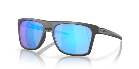 Oakley Leffingwell 0OO9100 910016 57 Matte Dark Grey / Prizm Sapphire 57 / Polycarbonate / O_matter / Injected
