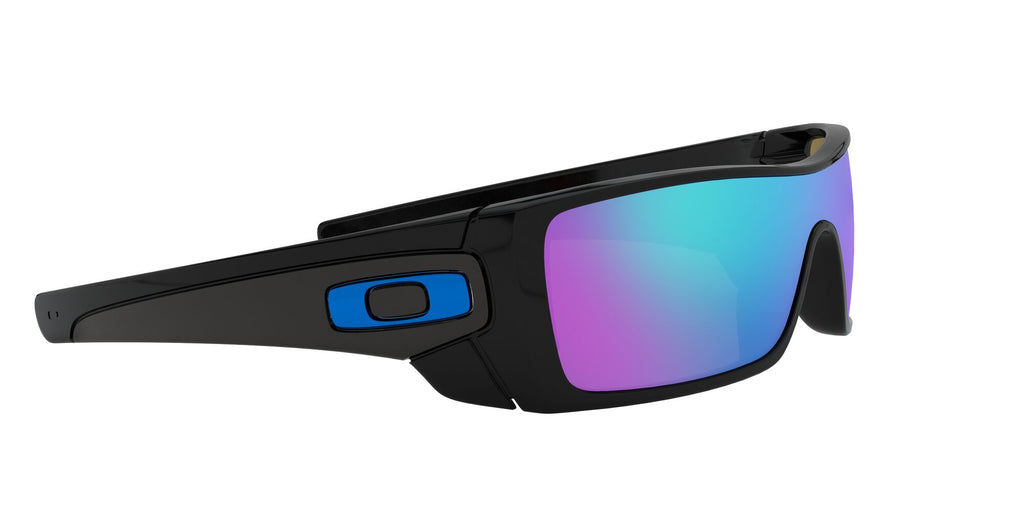 Oakley Batwolf 0OO9101 910158 27 Polished Black / Prizm Sapphire 27 / Plastic / Plastic