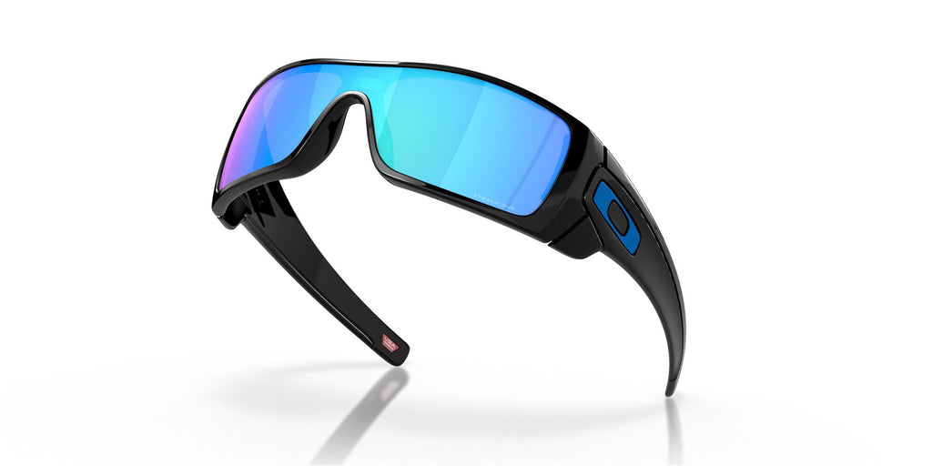 Oakley Batwolf 0OO9101 910158 27 Polished Black / Prizm Sapphire 27 / Plastic / Plastic