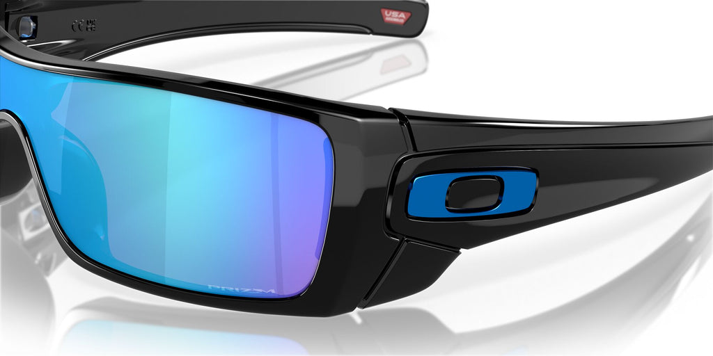 Oakley Batwolf 0OO9101 910158 27 Polished Black / Prizm Sapphire 27 / Plastic / Plastic