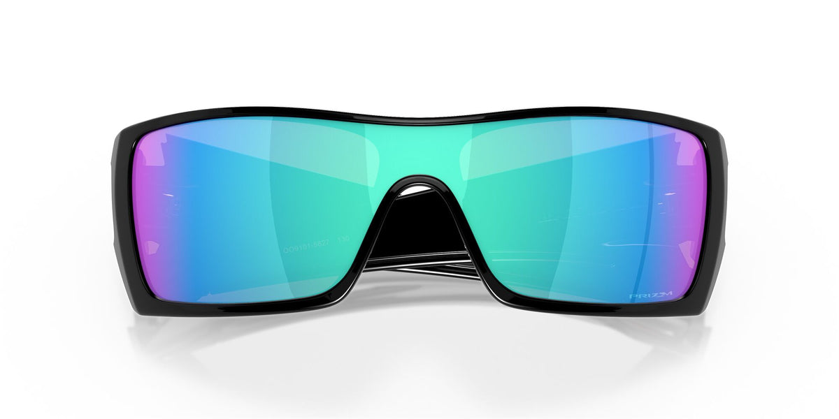 Oakley Batwolf 0OO9101 910158 27 Polished Black / Prizm Sapphire 27 / Plastic / Plastic