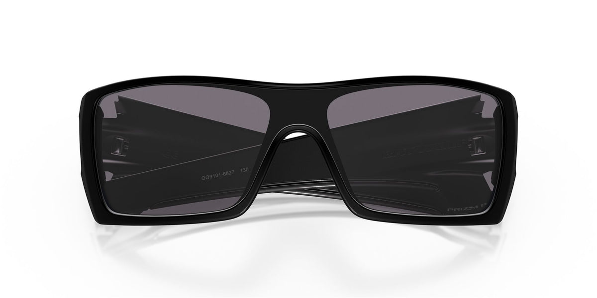 Oakley Batwolf 0OO9101 910168 27 Matte Black / Prizm Grey Polarized 27 / Plastic / Plastic