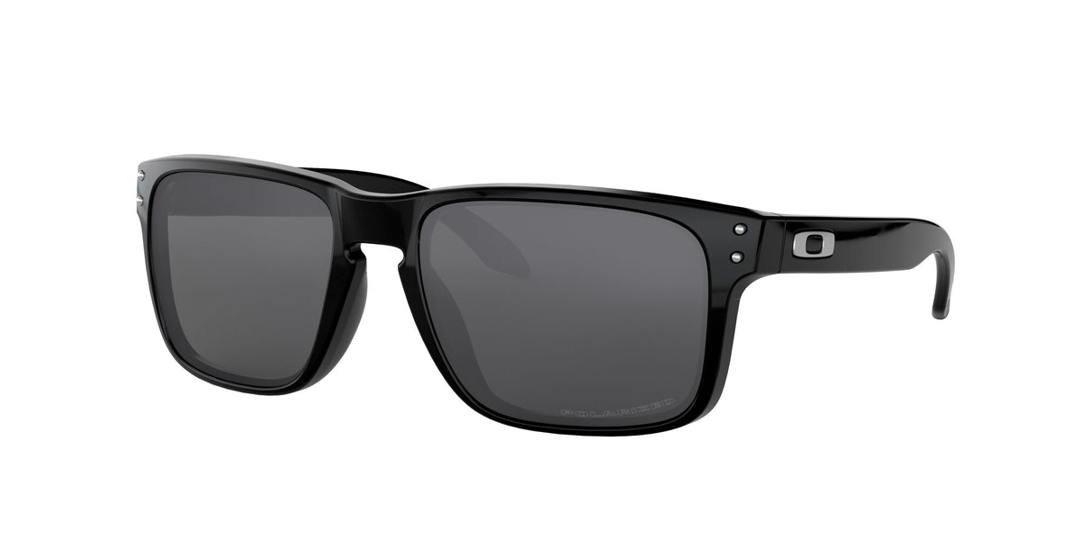 Oakley Holbrook 0OO9102 910202 55 Polished Black / Grey Polarized