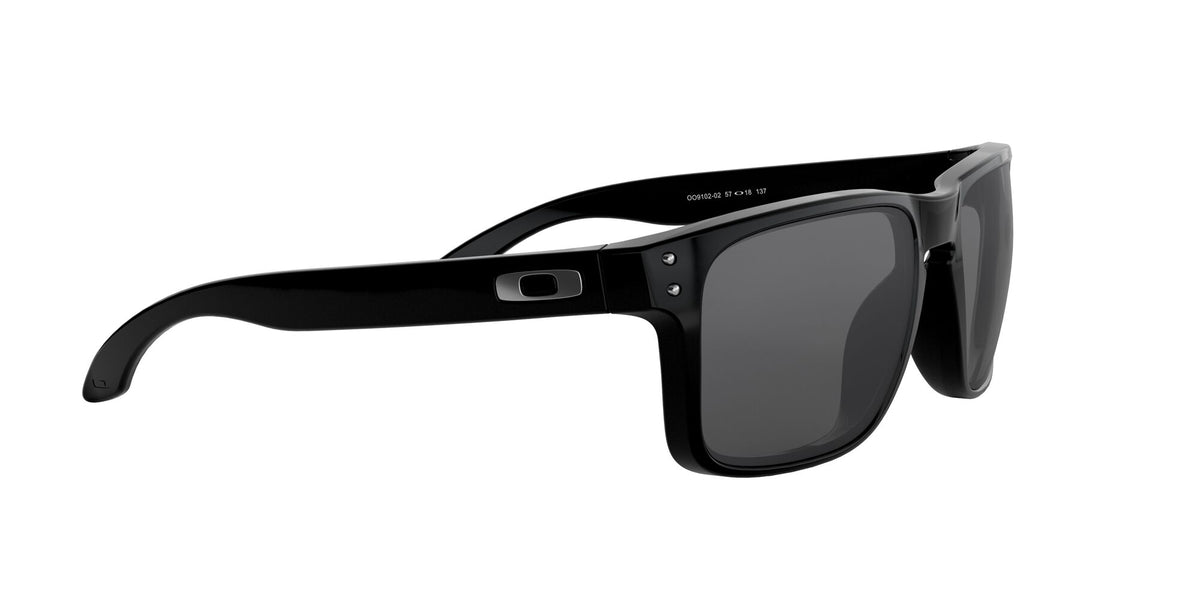 Oakley Holbrook 0OO9102 910202 55 Polished Black / Grey Polarized