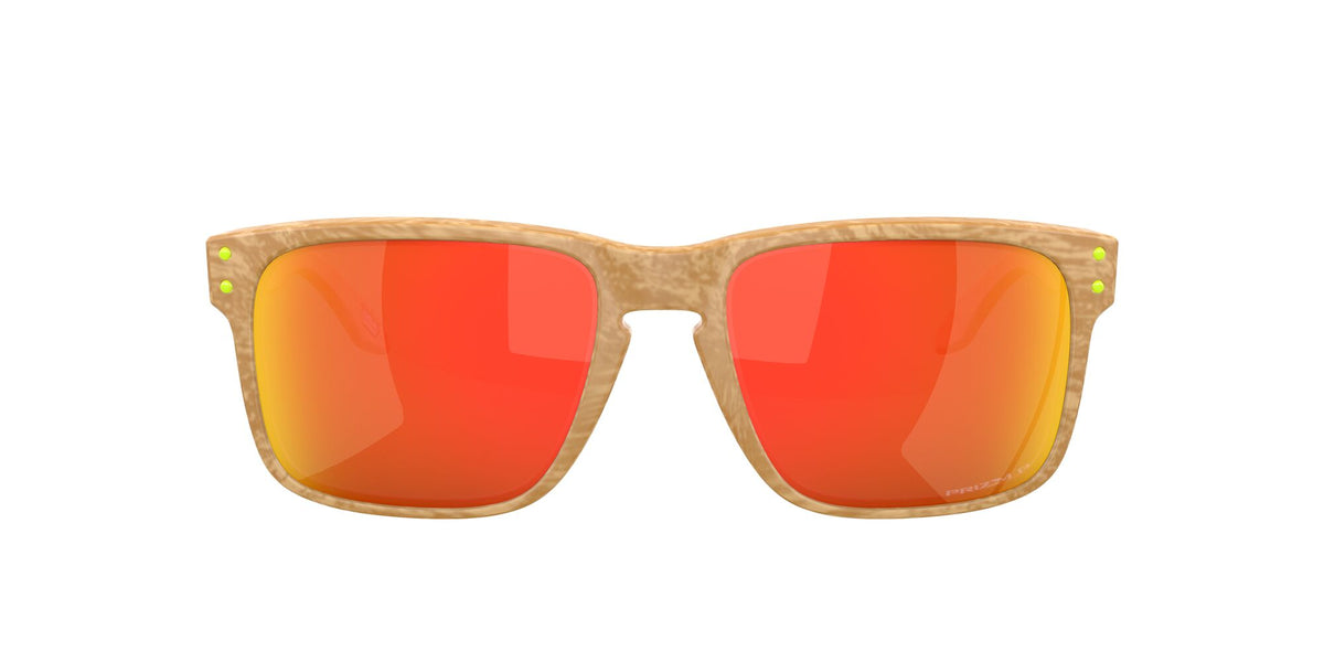 Oakley Holbrook 0OO9102 9102Y8 55 Matte Stone Desert Tan / Prizm Ruby Polarized