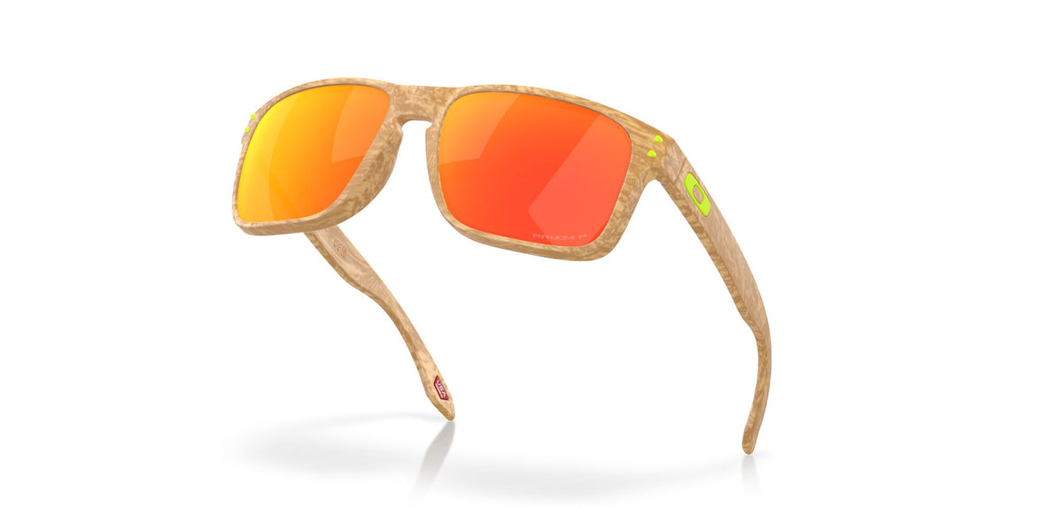 Oakley Holbrook 0OO9102 9102Y8 55 Matte Stone Desert Tan / Prizm Ruby Polarized