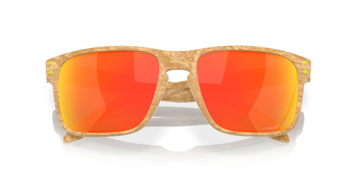 Oakley Holbrook 0OO9102 9102Y8 55 Matte Stone Desert Tan / Prizm Ruby Polarized