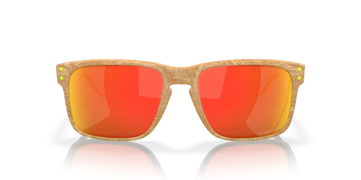 Oakley Holbrook 0OO9102 9102Y8 55 Matte Stone Desert Tan / Prizm Ruby Polarized