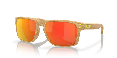 Oakley Holbrook 0OO9102 9102Y8 55 Matte Stone Desert Tan / Prizm Ruby Polarized