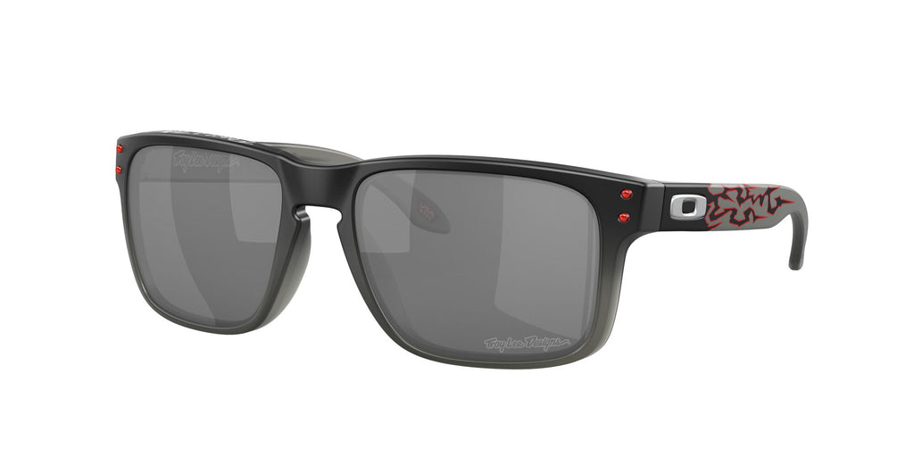 Oakley Holbrook 0OO9102 9102Z0 55 Troy Lee Designs Black Fade / Prizm Black