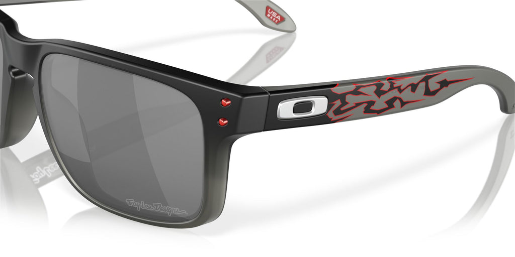 Oakley Holbrook 0OO9102 9102Z0 55 Troy Lee Designs Black Fade / Prizm Black